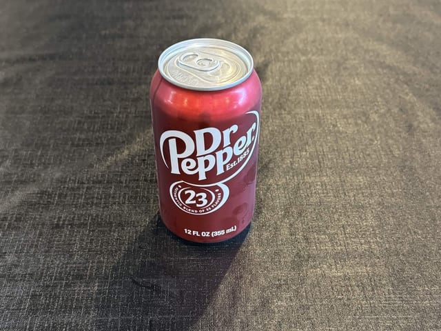 Dr. Pepper Can.
