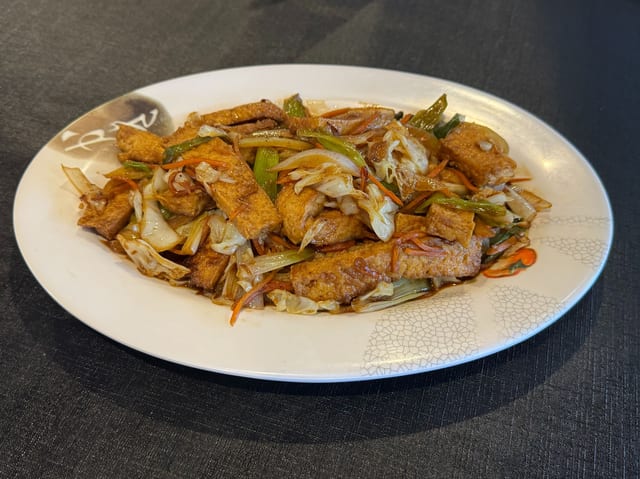 Teriyaki Fried Tofu.