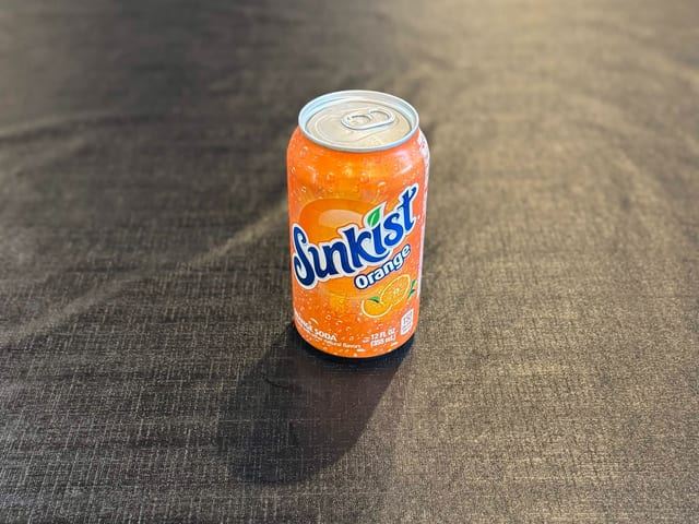 Sunkist Orange Can.