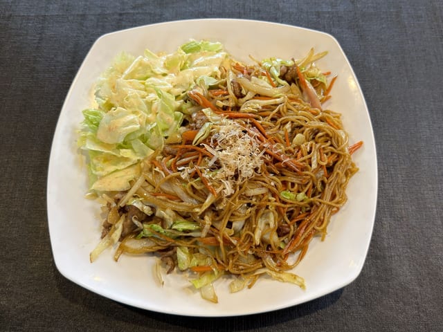 Pork Yakisoba.