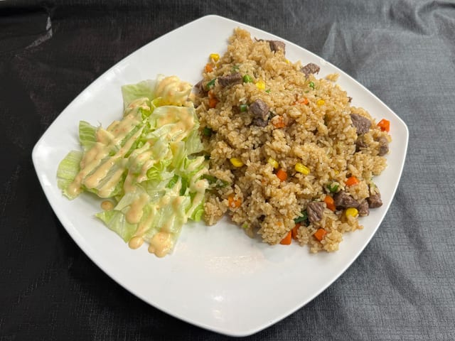Beef Fried Rice.