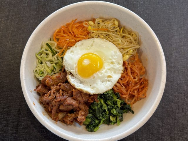Spicy Pork Bulgogi Bibimbap.