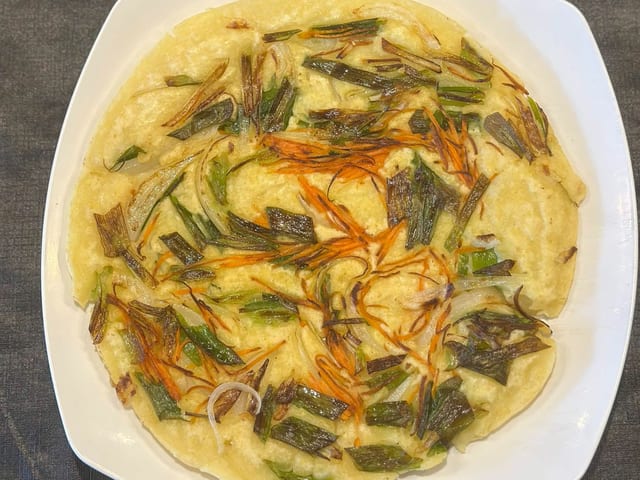 Vegetable Pancake.
