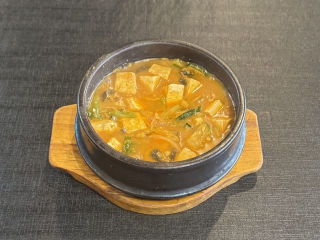 Doenjang Jjigae (Soybean Stew).