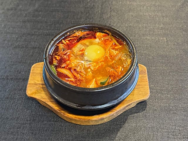 Sundubu Jjigae (Spicy Tofu Stew).