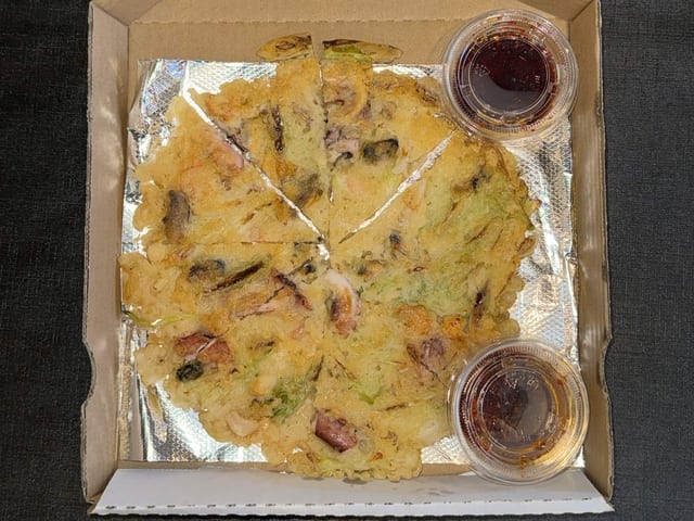 Seafood Pancake.