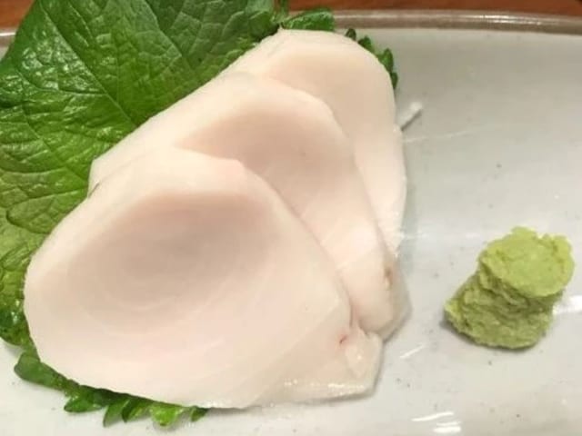 Escolar Sashimi (3pcs).