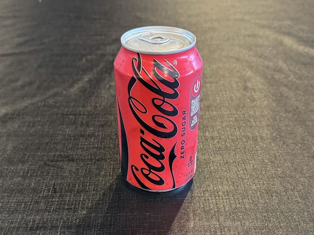 Coke Zero Can.